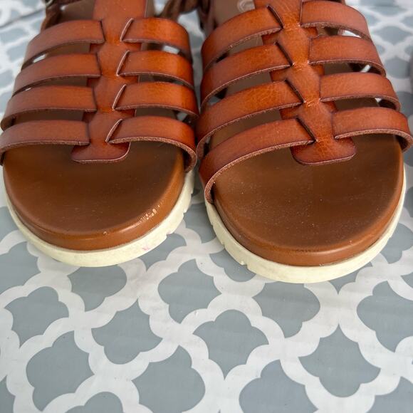 Wonder Nation Set of 2 Gladiator Sandals Size 11 Toddler Pre-Loved - Picture 5 of 9